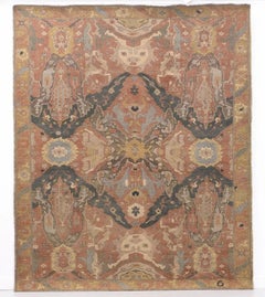 Antique Azerbaijan Karabagh Rug with Colorful Dragon Design - Rug & Kilim