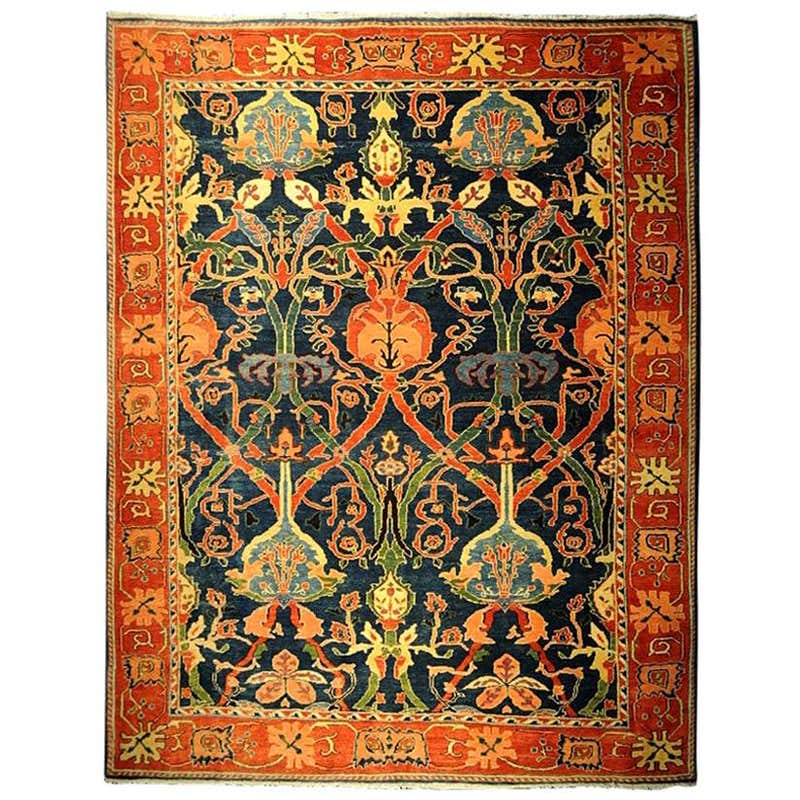 Versace Collection Rug Petit Barocco Nero Black Gold, 1980 For Sale at ...