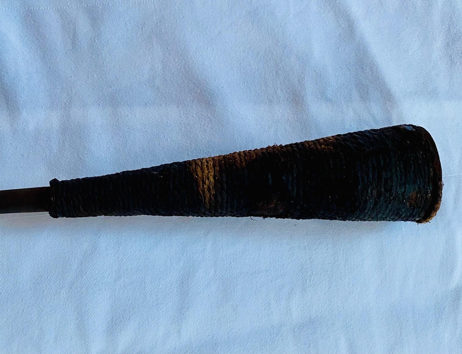 Portuguese Antique Azorean or Madeiran Improved Toggle Iron Harpoon, Early 20th Century