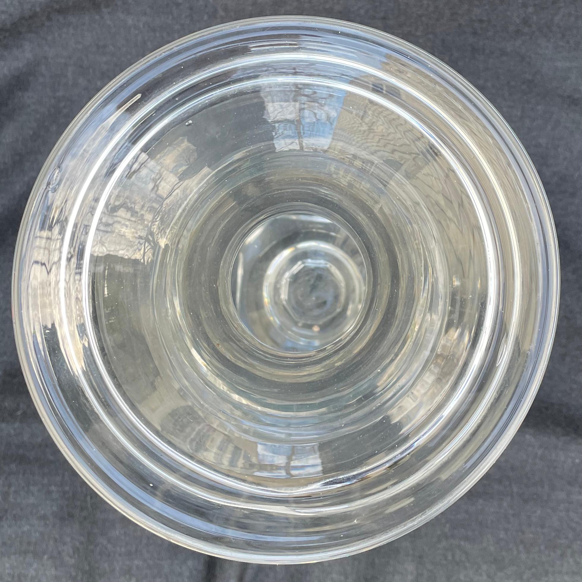 XIXe siècle Vase ancien en cristal Bacarat en vente