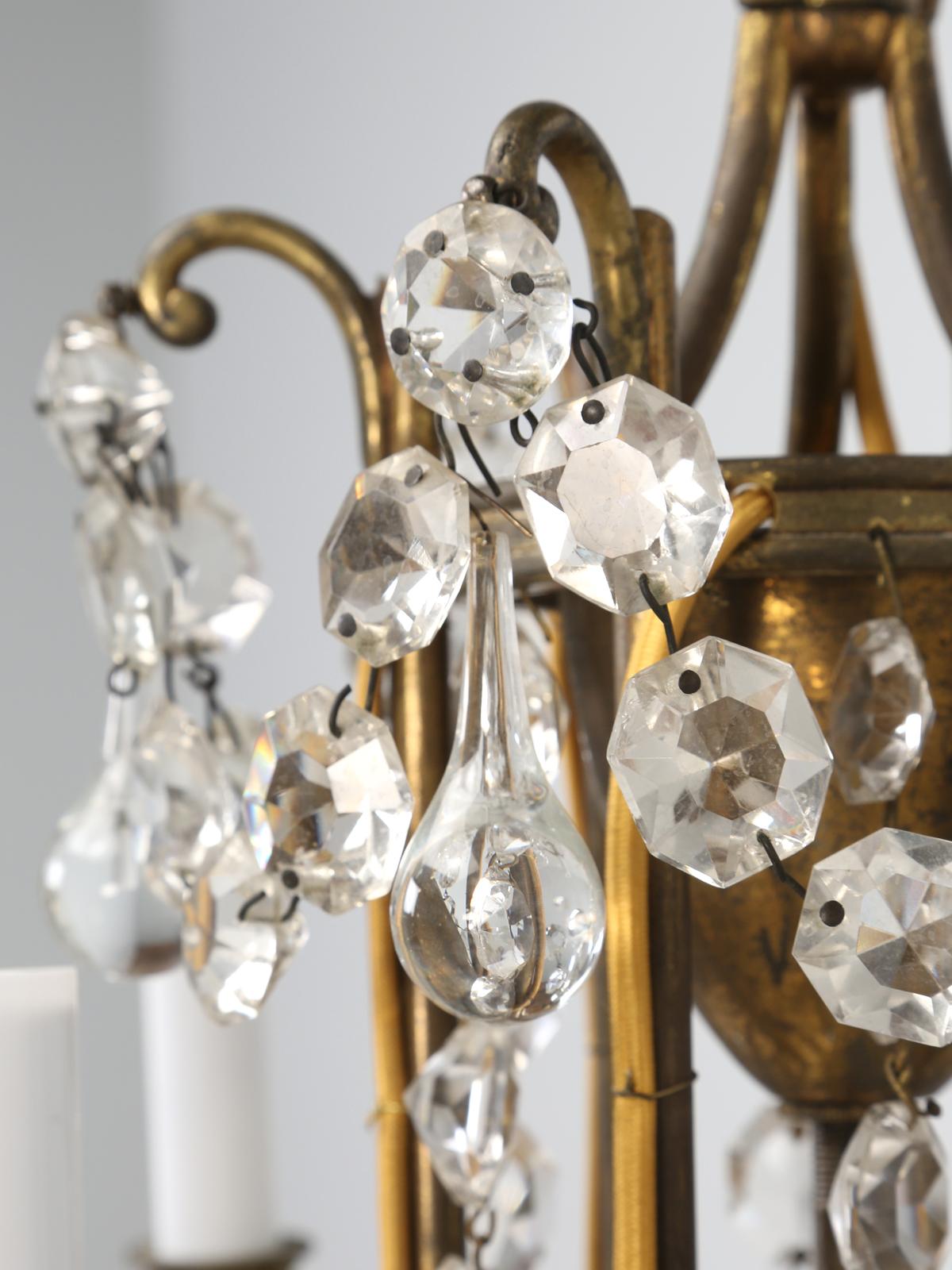 antique baccarat chandelier for sale
