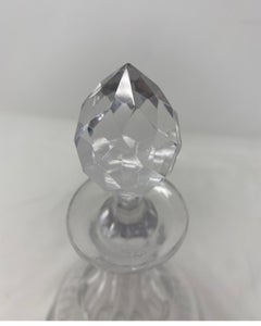 Antique Baccarat Carafe with Coaster