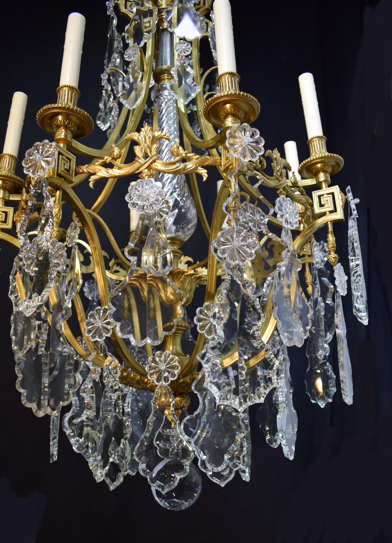 baccarat chandelier vintage