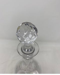 Antique Baccarat Crystal Decanter with Stopper