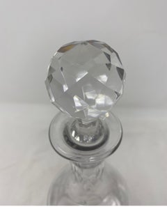 Antique Baccarat Crystal Decanter with Stopper