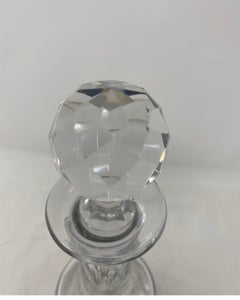 Antique Baccarat Crystal Decanter with Stopper