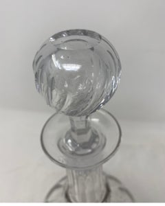 Antique Baccarat Crystal Decanter with Stopper