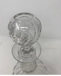 Antique Baccarat Crystal Decanter with Stopper