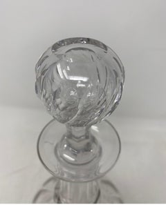 Antique Baccarat Crystal Decanter with Stopper