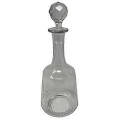 Antiker antiker Baccarat-Kristall-Dekanter mit Stopper