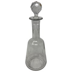 Antique Baccarat Crystal Decanter with Stopper