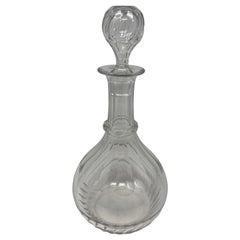 Antique Baccarat Crystal Decanter with Stopper