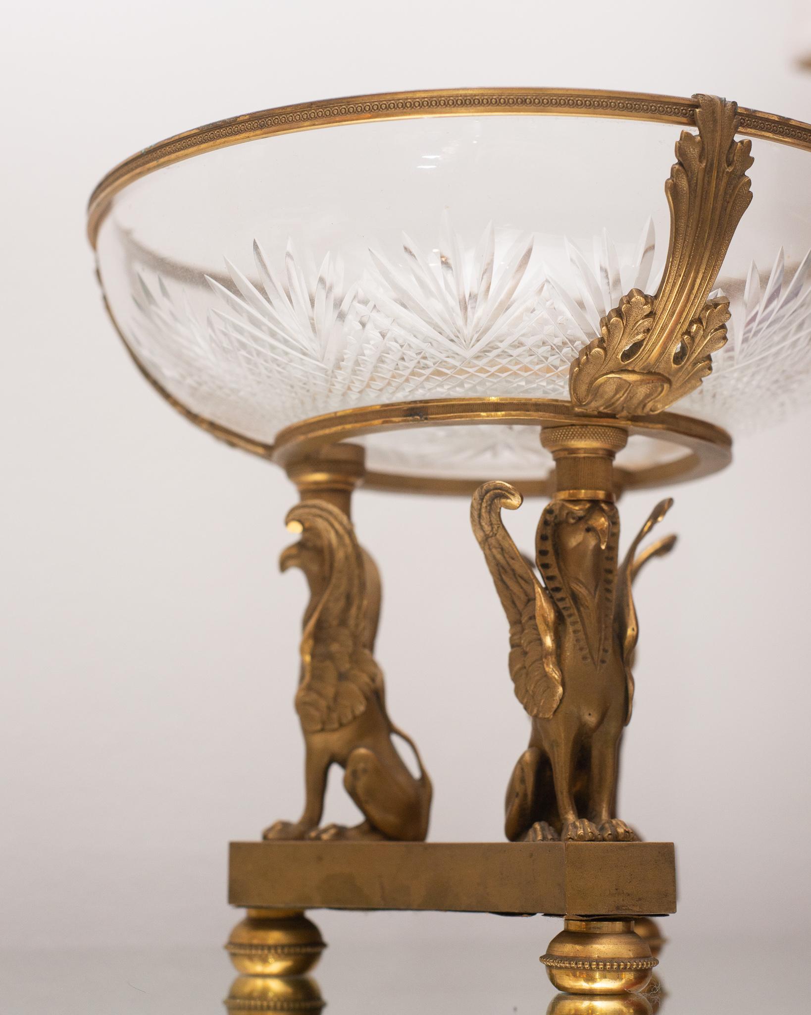brass compote bowl