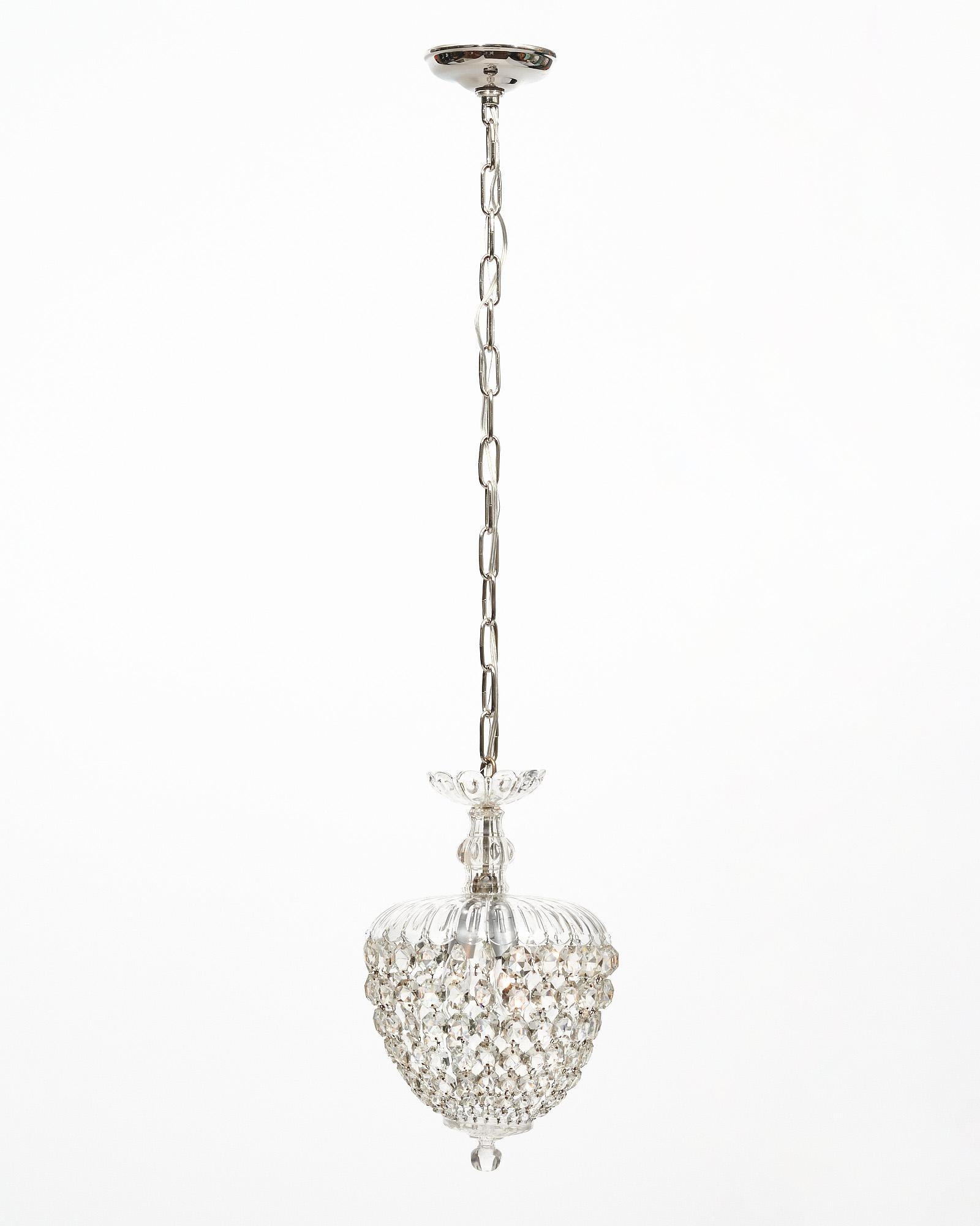 Art Deco Antique Baccarat French Pendant