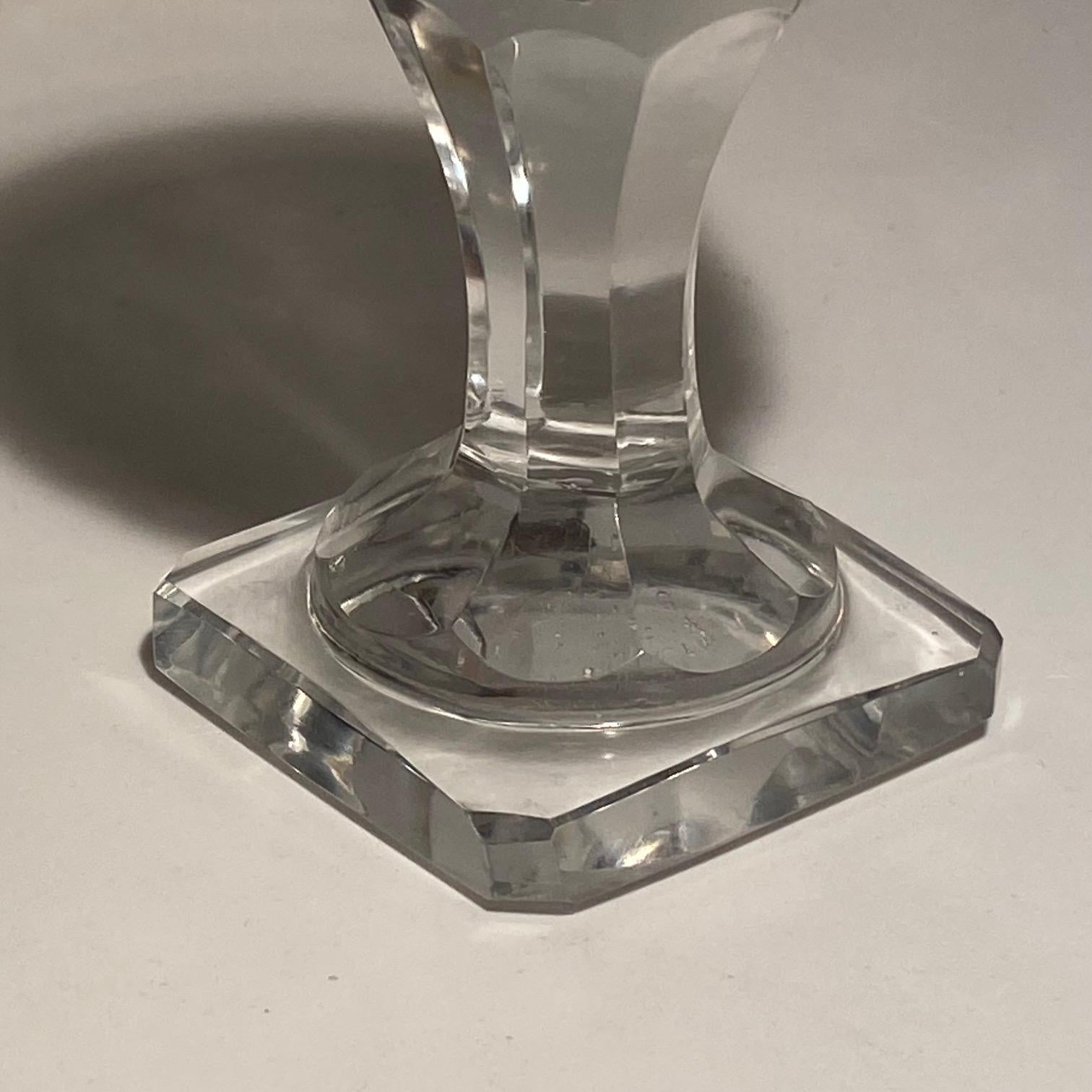 Verre brun Ensemble antique de 12 verres à vin de Porto de Baccarat, manufacture de St. Anne, Voneche, 1810. en vente