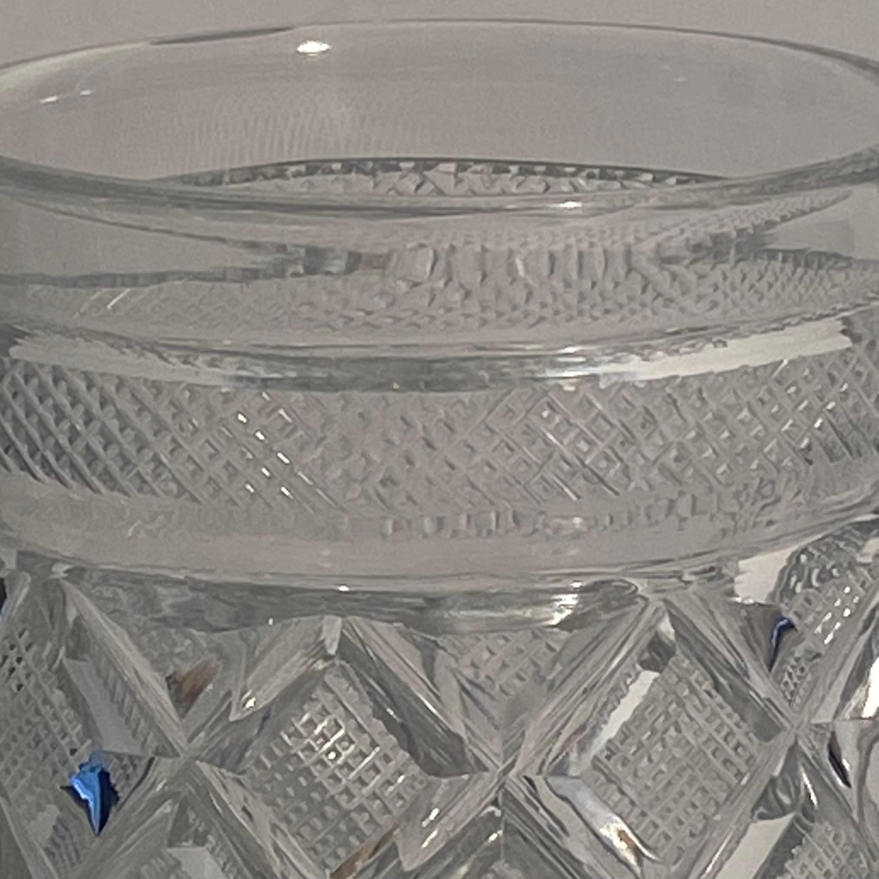 Antike Baccarat Bechergläser aus der Manufaktur Sainte Anne in Voneche, ca. 1810. im Angebot 8