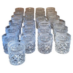 Verres antiques Baccarat de la fabrique Sainte Anne à Voneche, 1810 env. Verres antiques Baccarat de la fabrique Sainte Anne à Voneche, 1810 env.