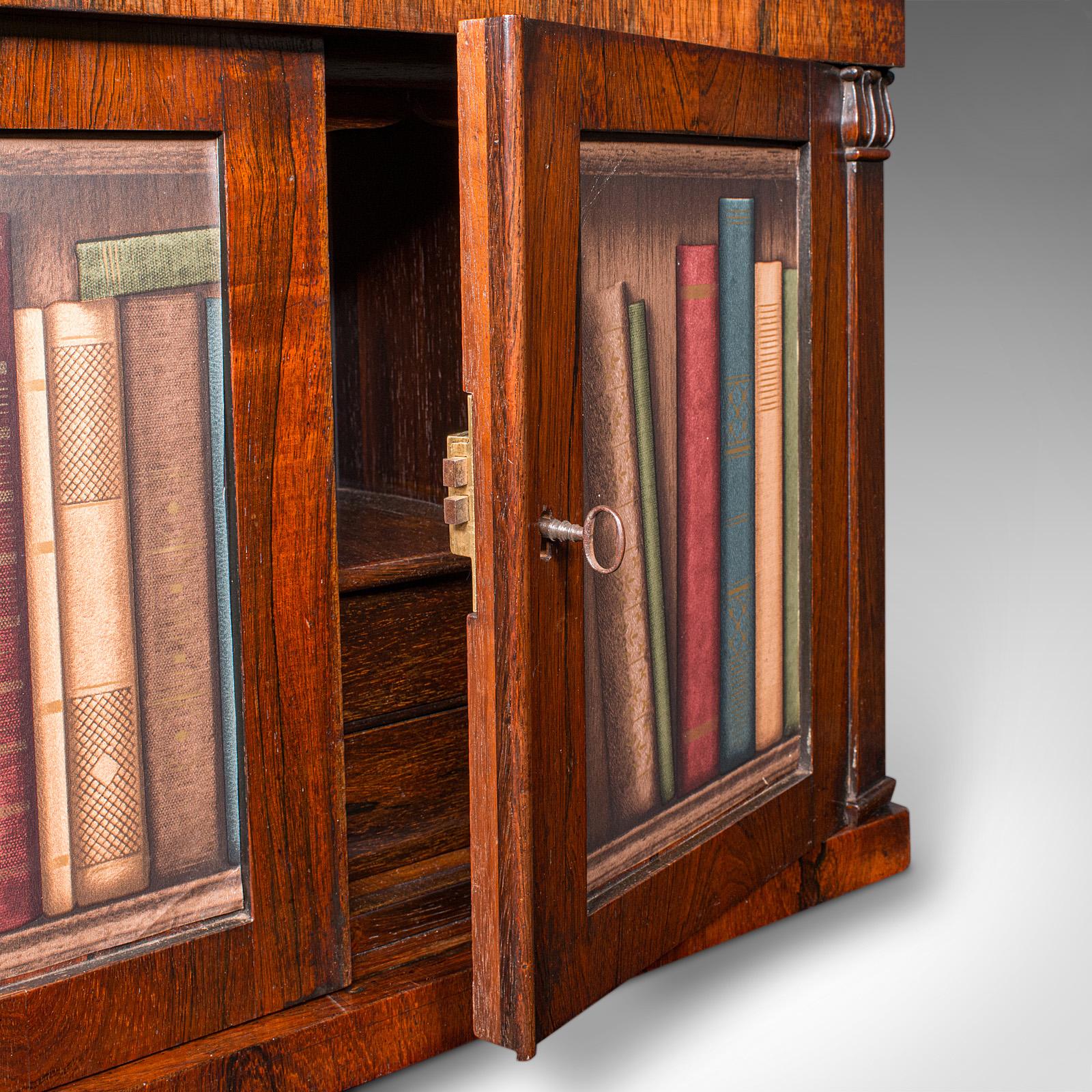 Antico mobile per libri da scapolo, Inglese, Repository da tavolo, William IV, 1835 in vendita 4