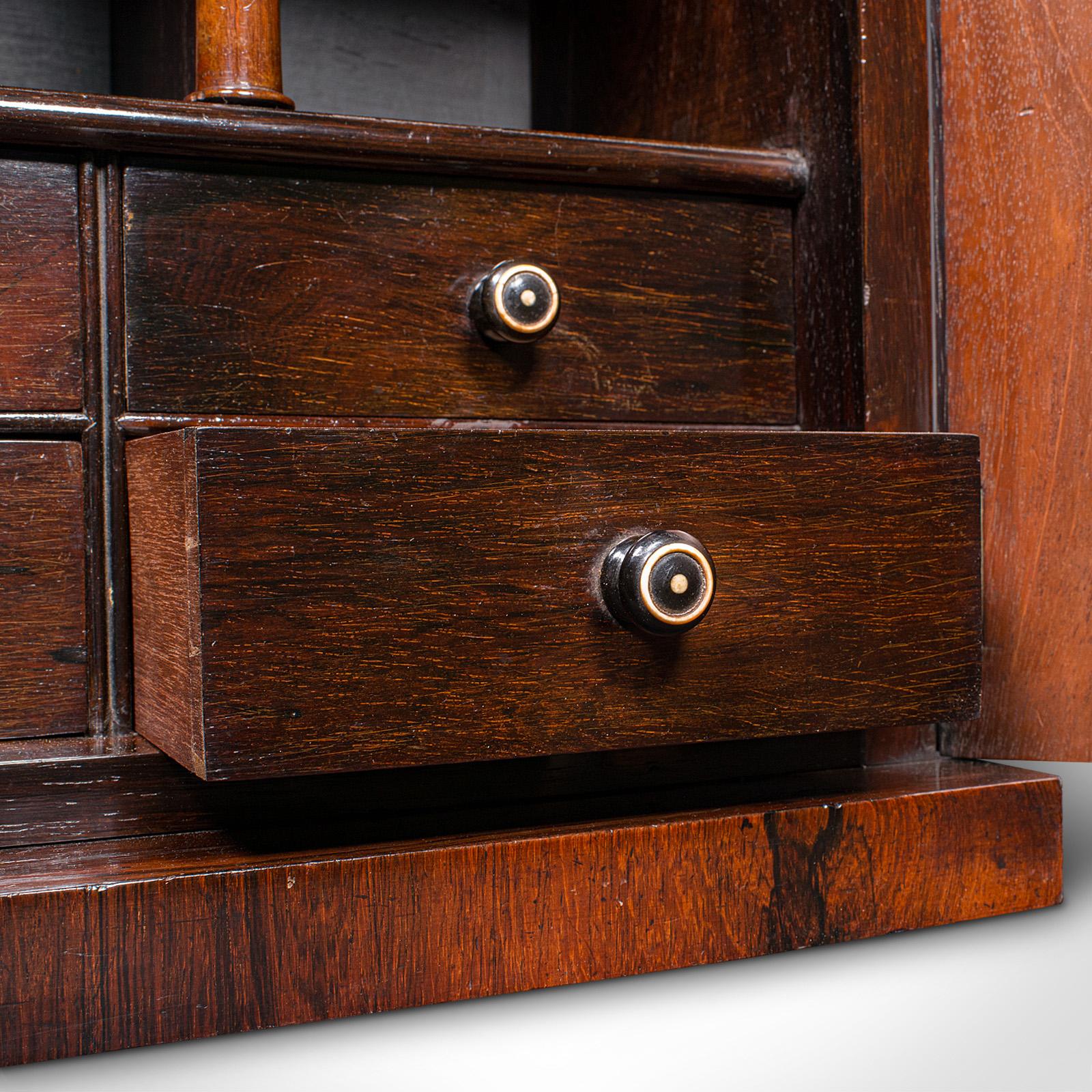 Antico mobile per libri da scapolo, Inglese, Repository da tavolo, William IV, 1835 in vendita 5