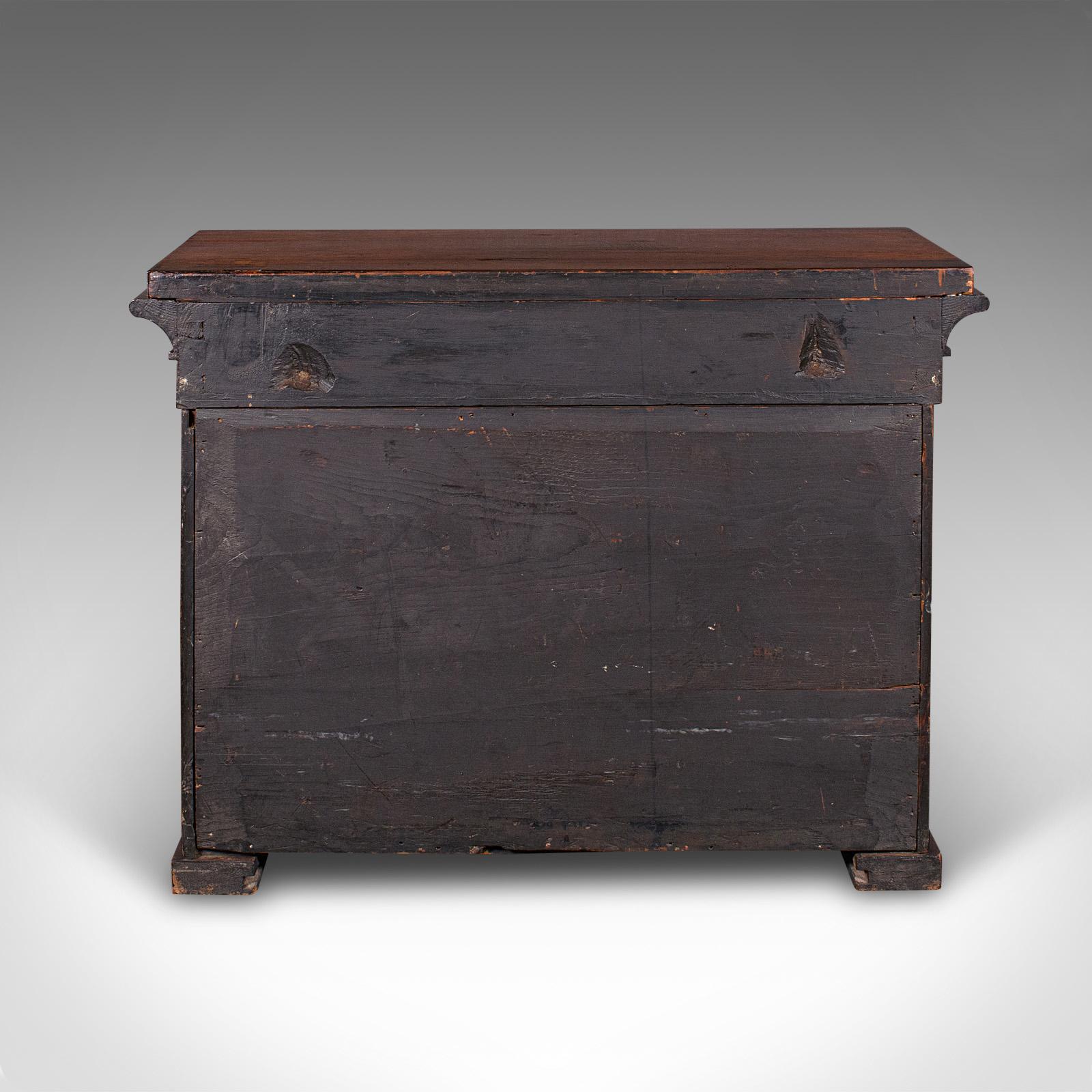 Metà XIX secolo Antico mobile per libri da scapolo, Inglese, Repository da tavolo, William IV, 1835 in vendita