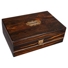Antique Bachelor's Writing Slope, English, Correspondence Box, Regency, C.1830