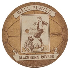 Antique Baines Football Trade Card, Blackburn Rovers.