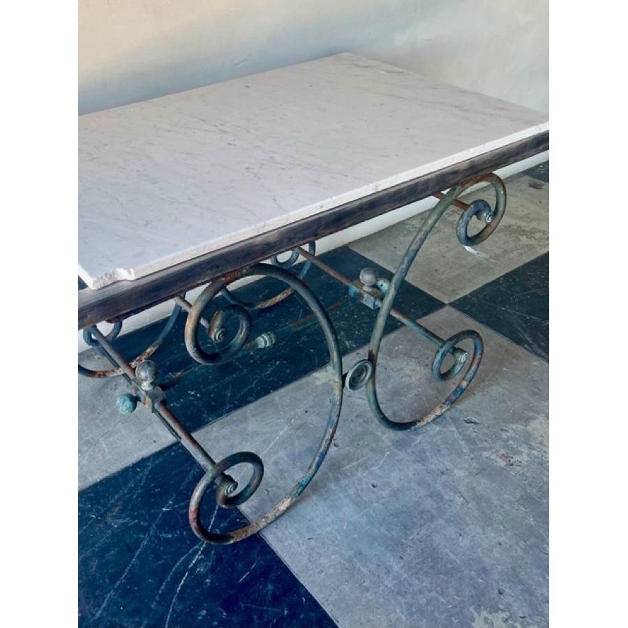 French Antique Baker’s Table, FR-0117 For Sale