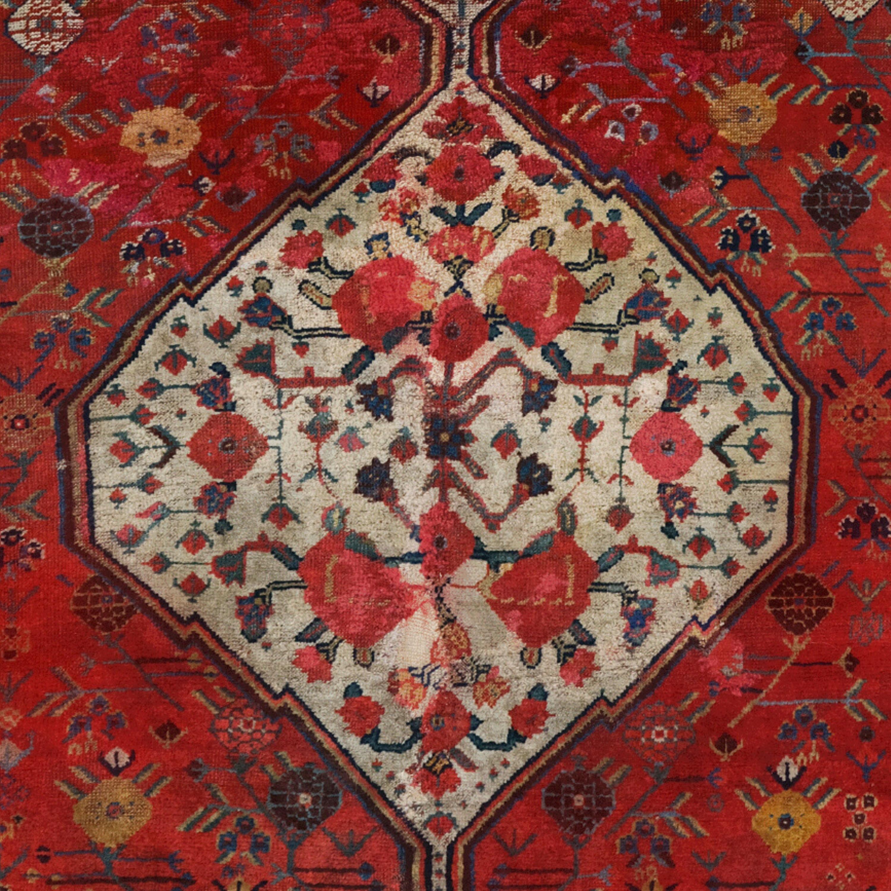 Antiker Bakhsaish-Teppich - 19. Jahrhundert Antiker Bakhsaish-Teppich, antiker türkischer Teppich (Türkisch) im Angebot