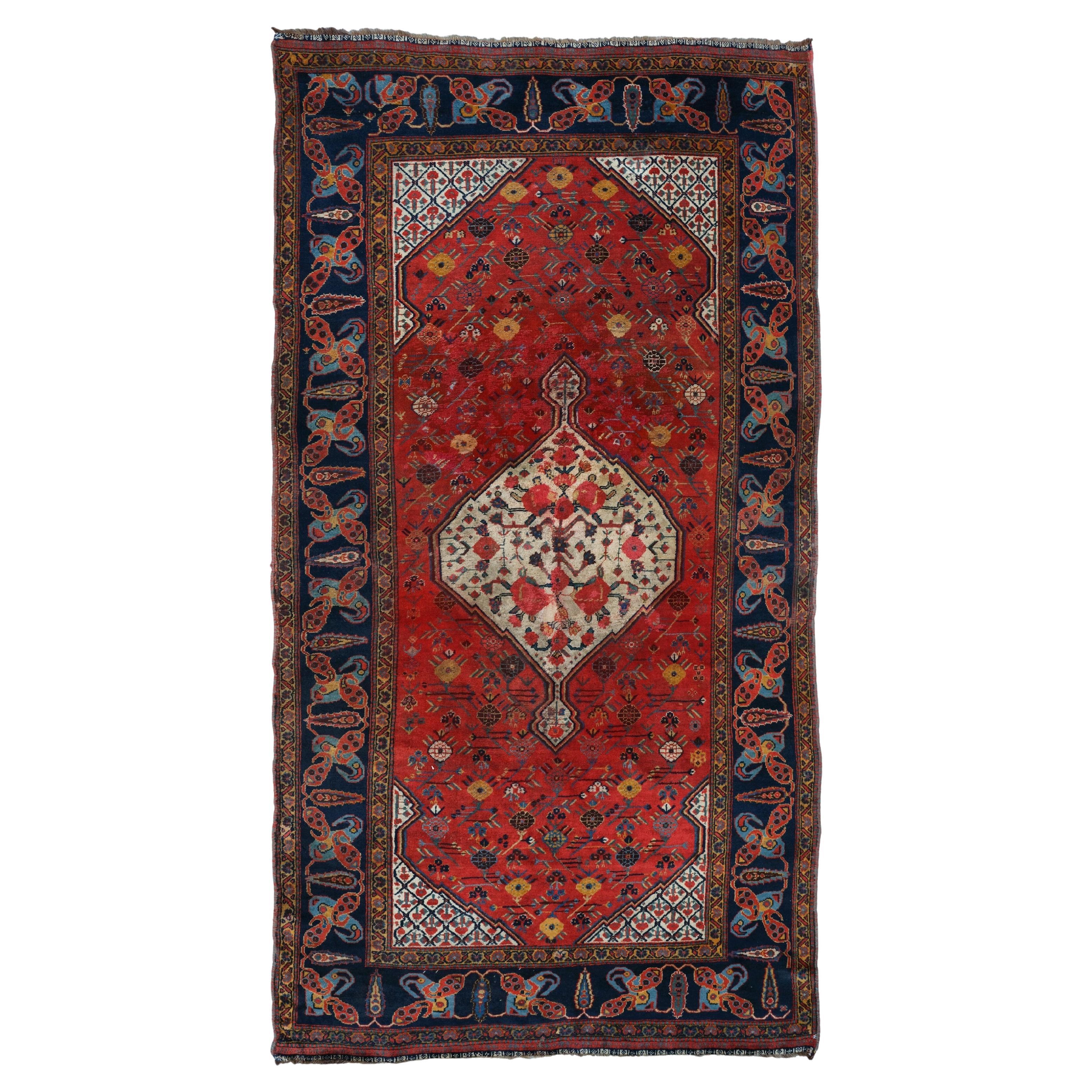 Antiker Bakhsaish-Teppich - 19. Jahrhundert Antiker Bakhsaish-Teppich, antiker türkischer Teppich im Angebot
