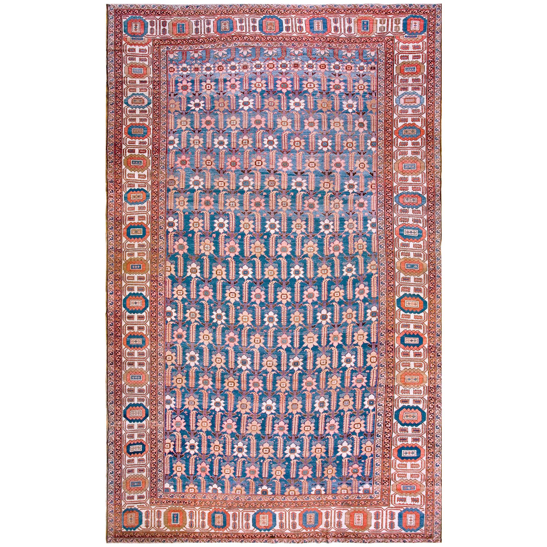 19th Century N.W. Persian Bakhshaiesh Carpet ( 11'10" x 19'10" - 360 x 604 ) For Sale