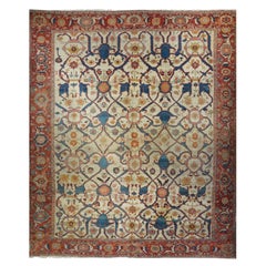 Antiker Bakhshaish-Teppich 11'10'' x 14'4''