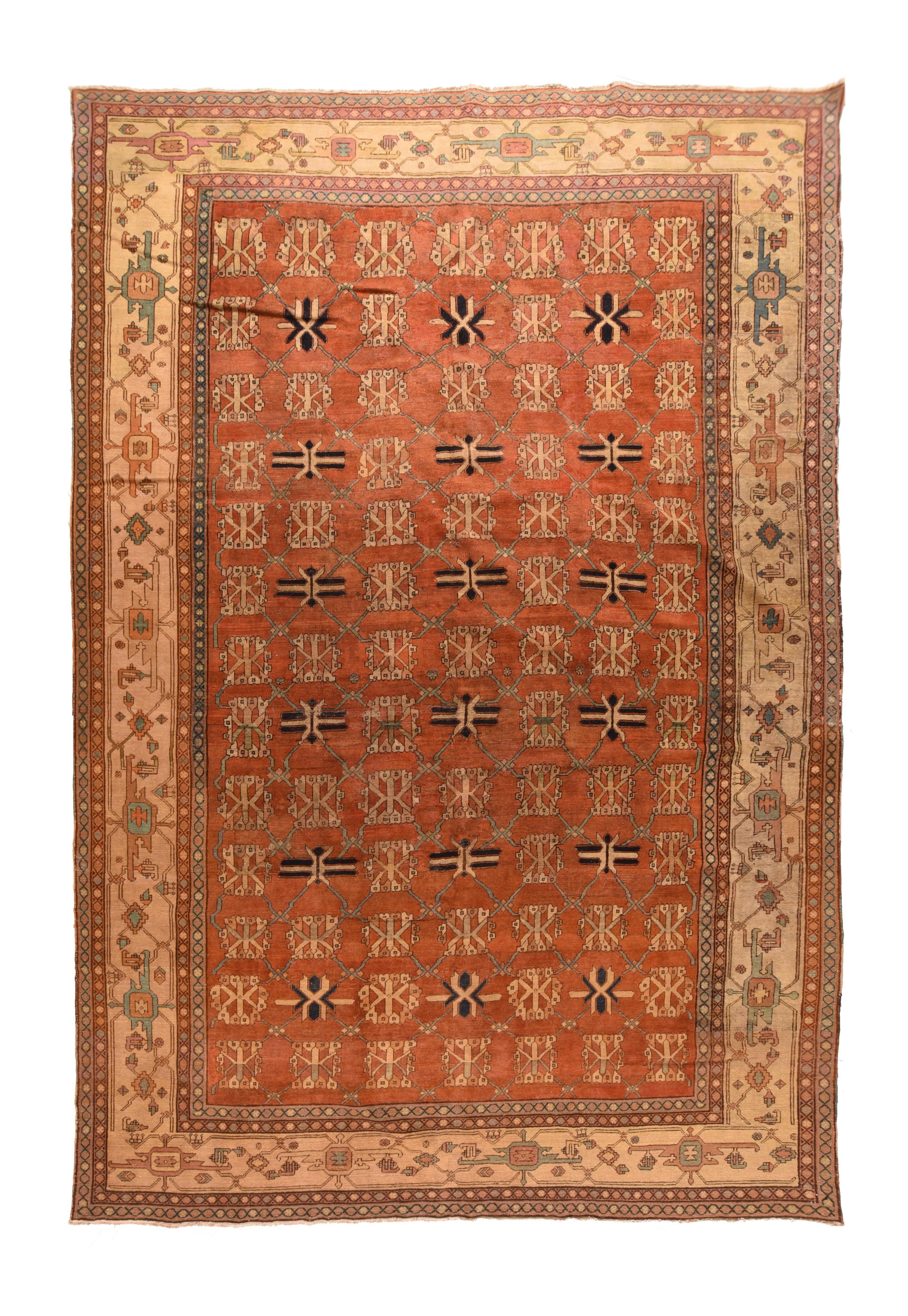 Persian Antique Bakhshaish Rug For Sale