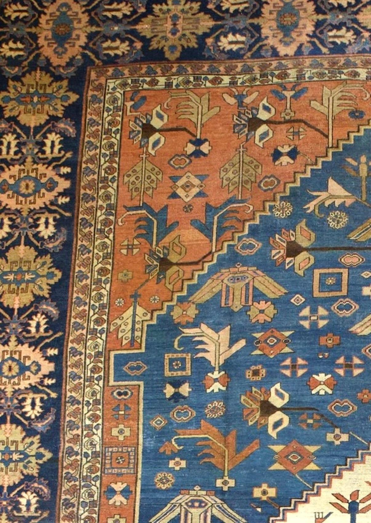 Antiker Bakhshayesh-Teppich 13'0