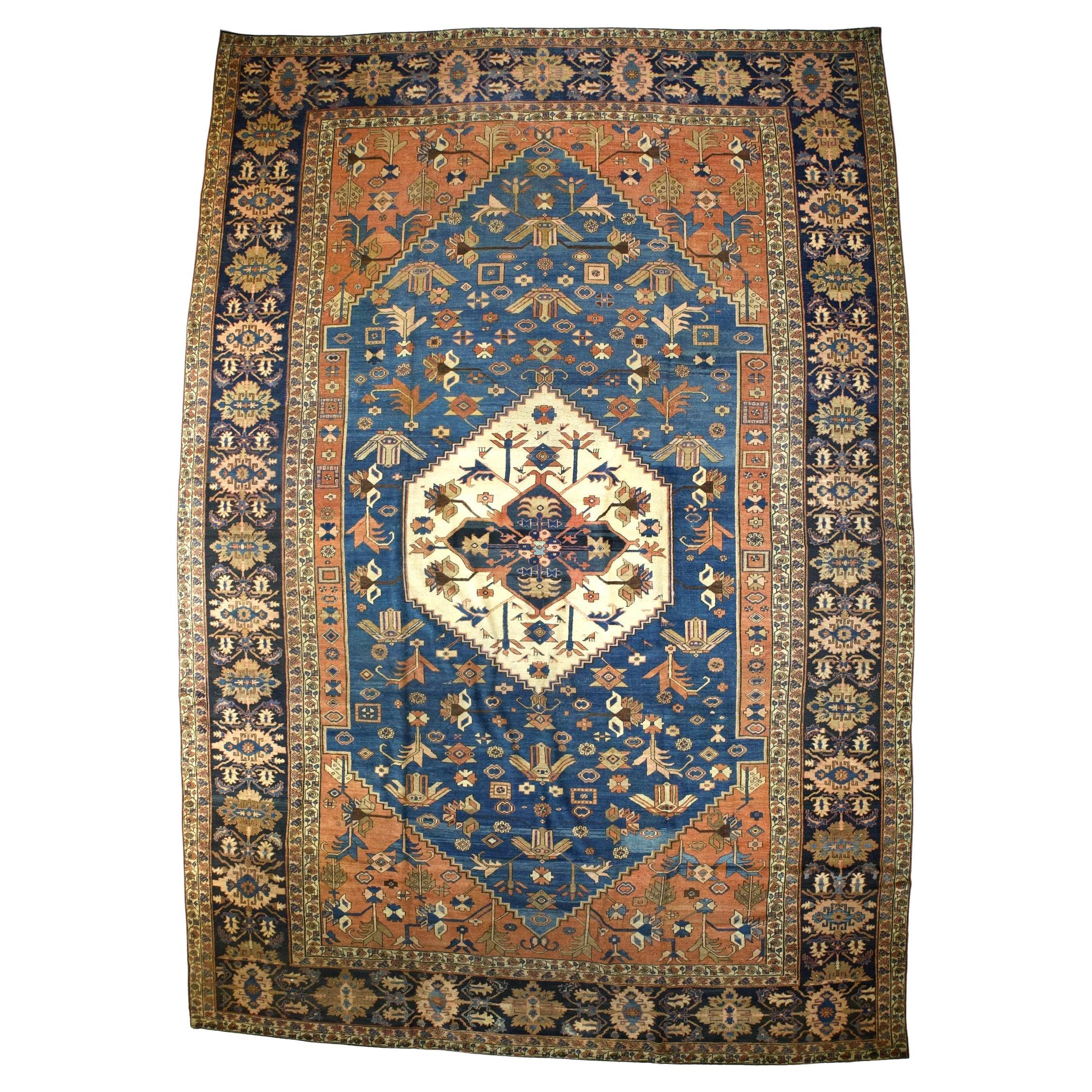 Antique Bakhshayesh Rug 13’0" x 18’9”