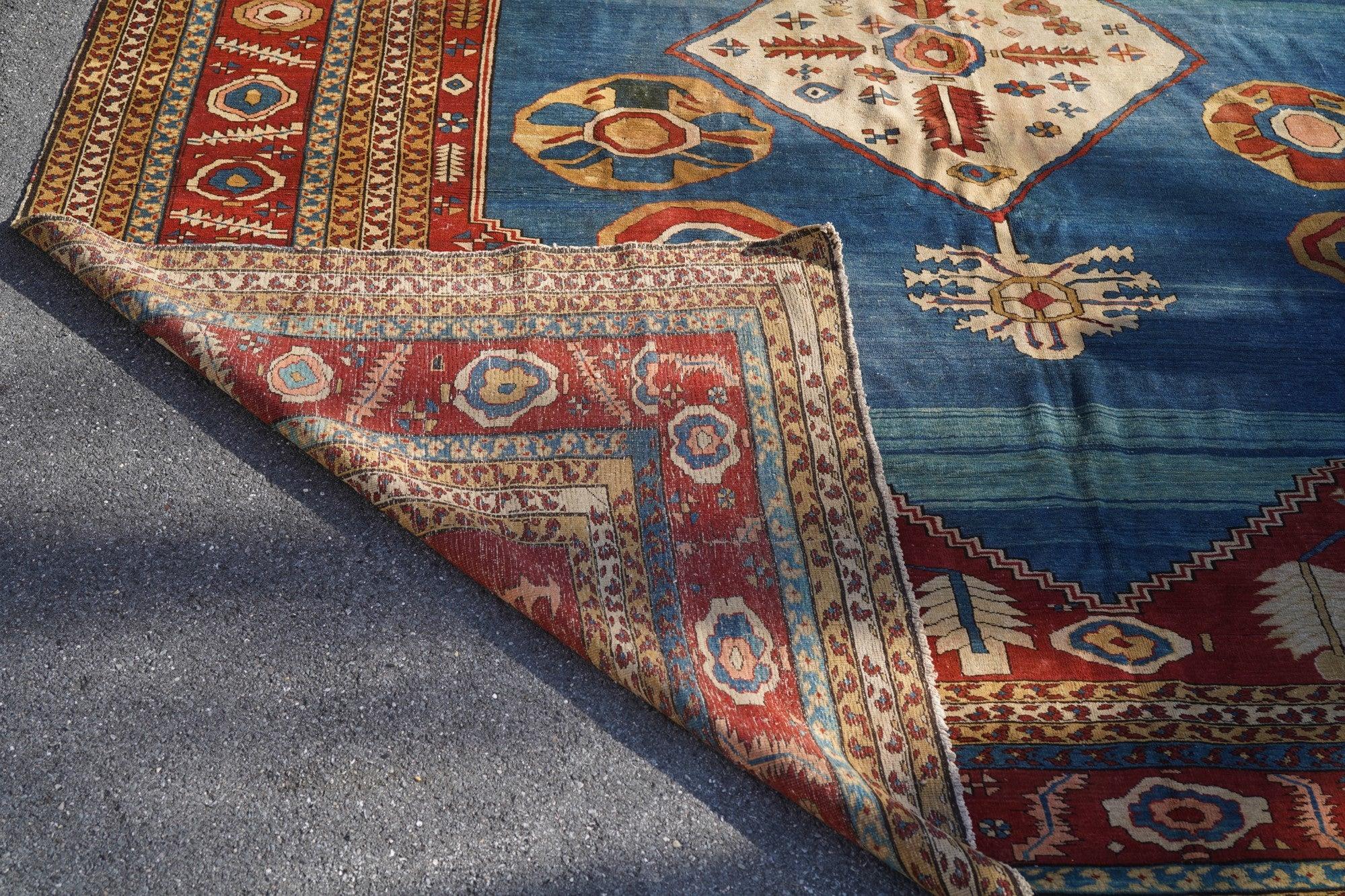 Antiker Bakhshayesh-Teppich 13'11'' x 22'4'' im Angebot 5