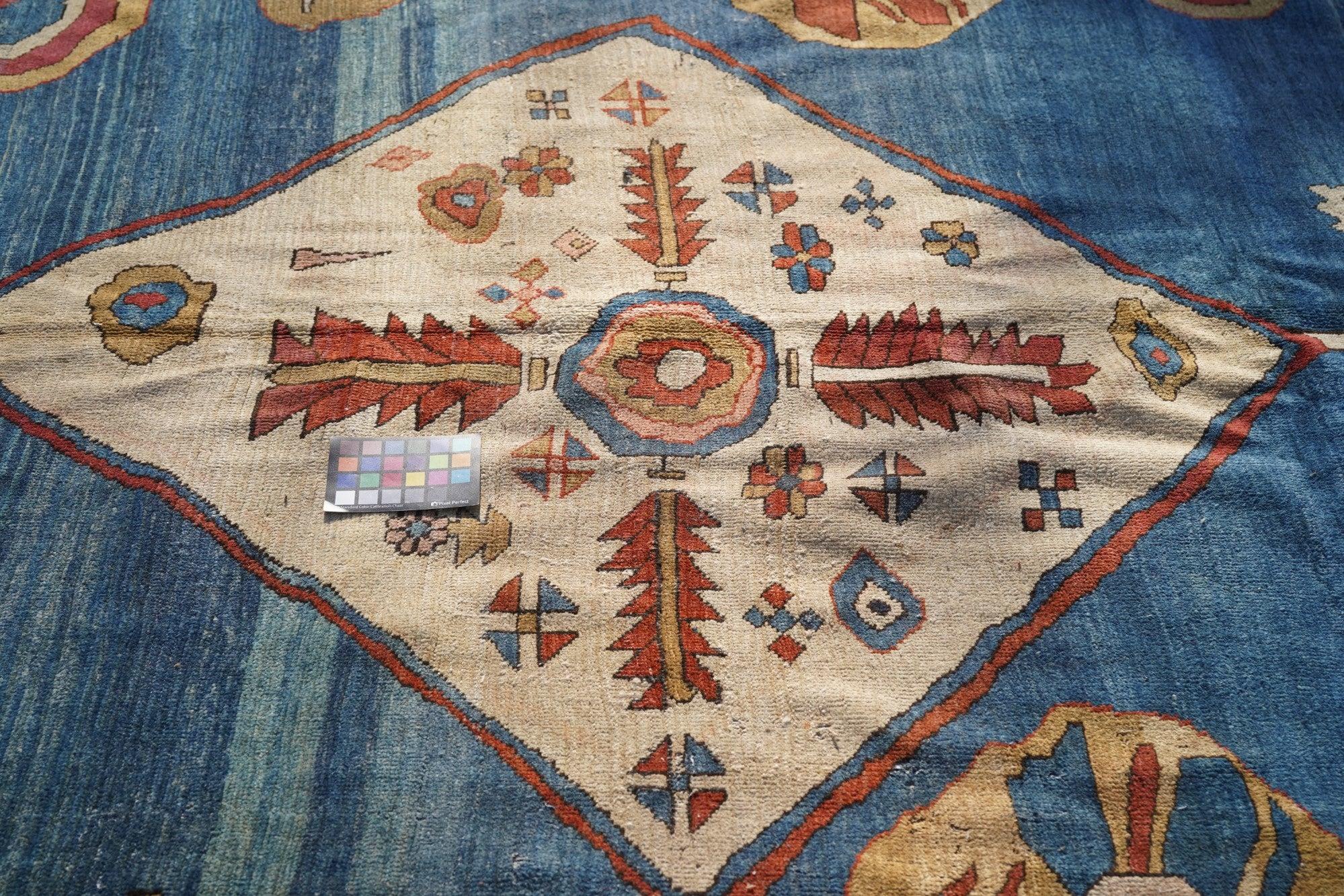 Antiker Bakhshayesh-Teppich 13'11'' x 22'4'' im Angebot 7