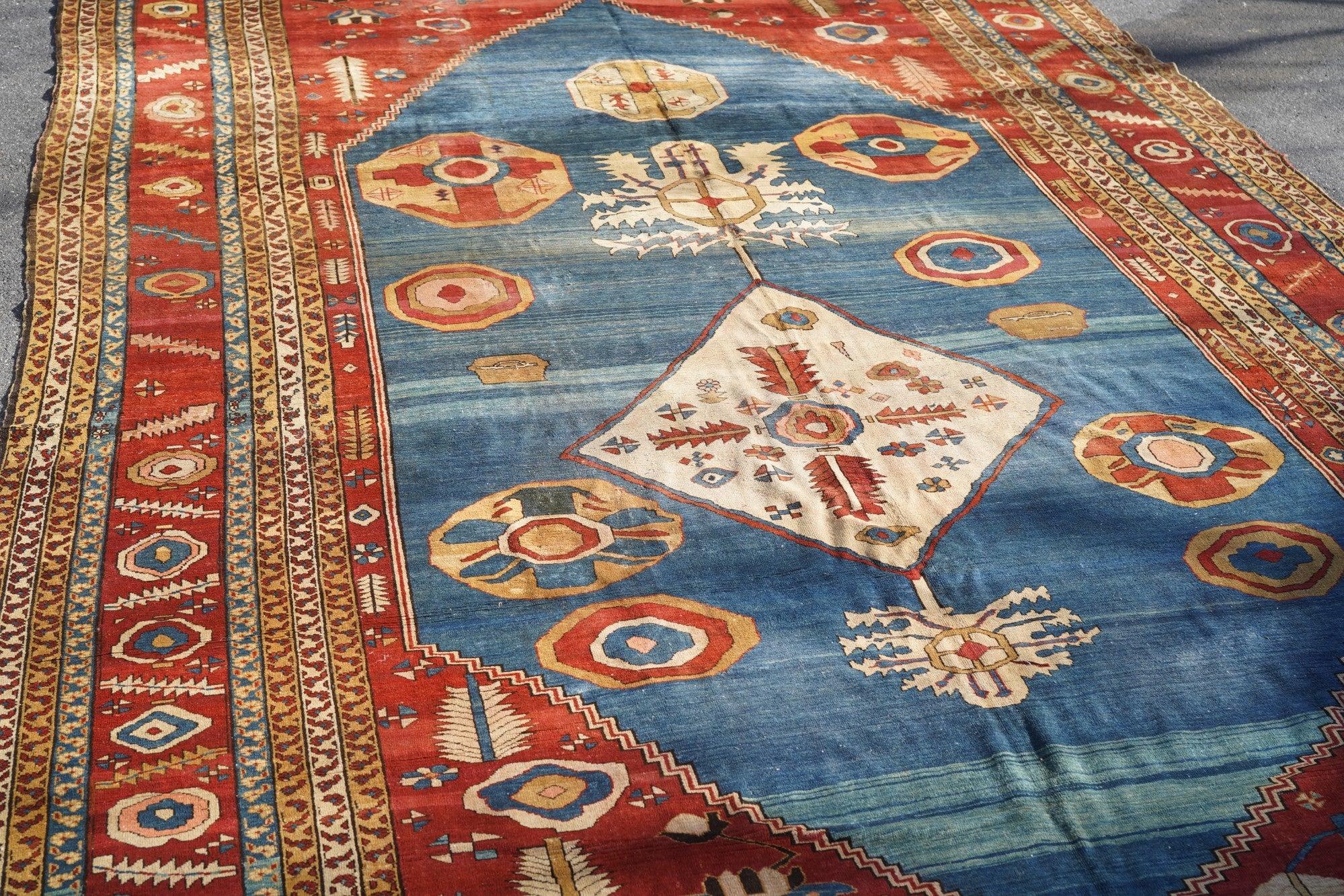 Antiker Bakhshayesh-Teppich 13'11'' x 22'4'' (Wolle) im Angebot