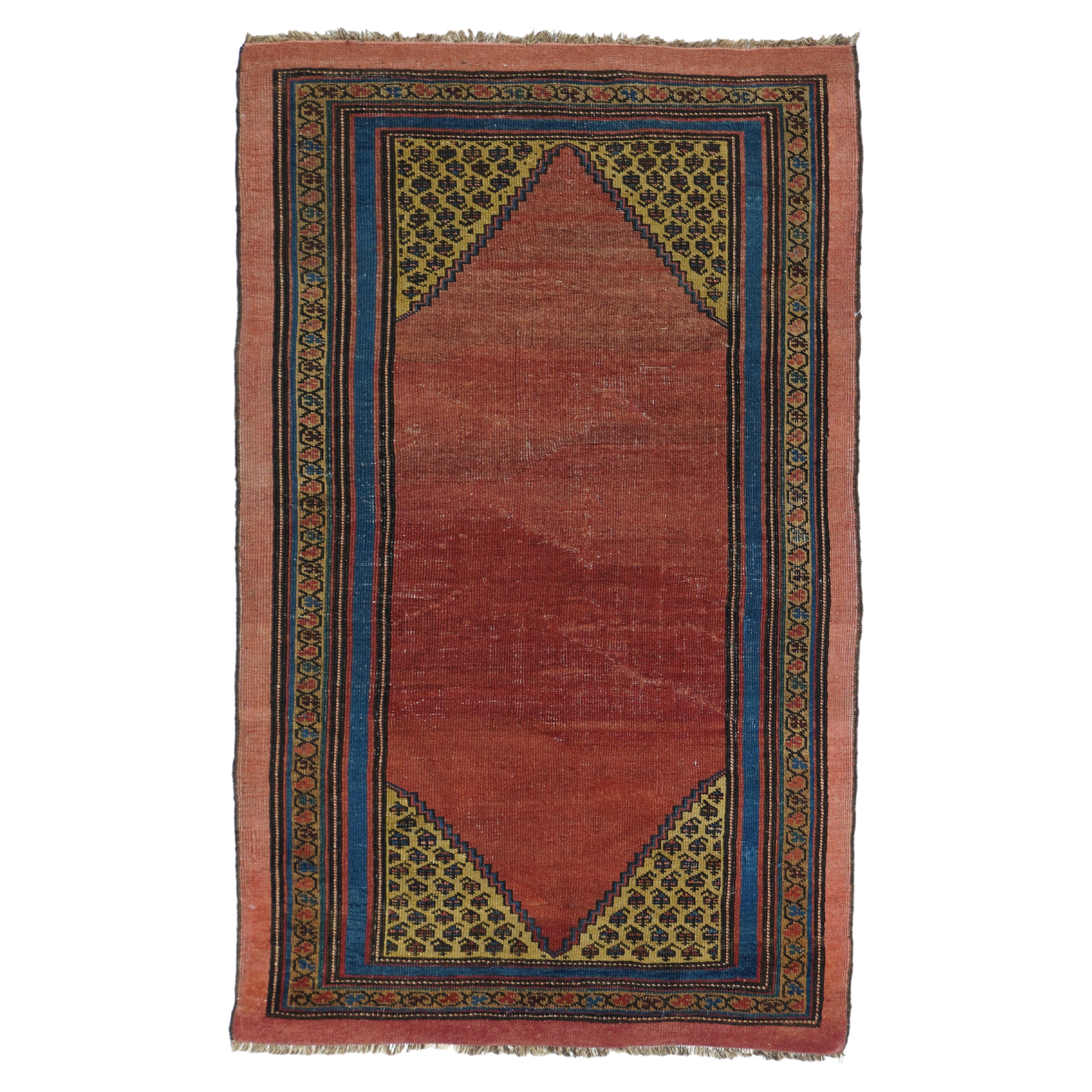 Antique Bakhshayesh Rug 2’11" x 4’10” For Sale