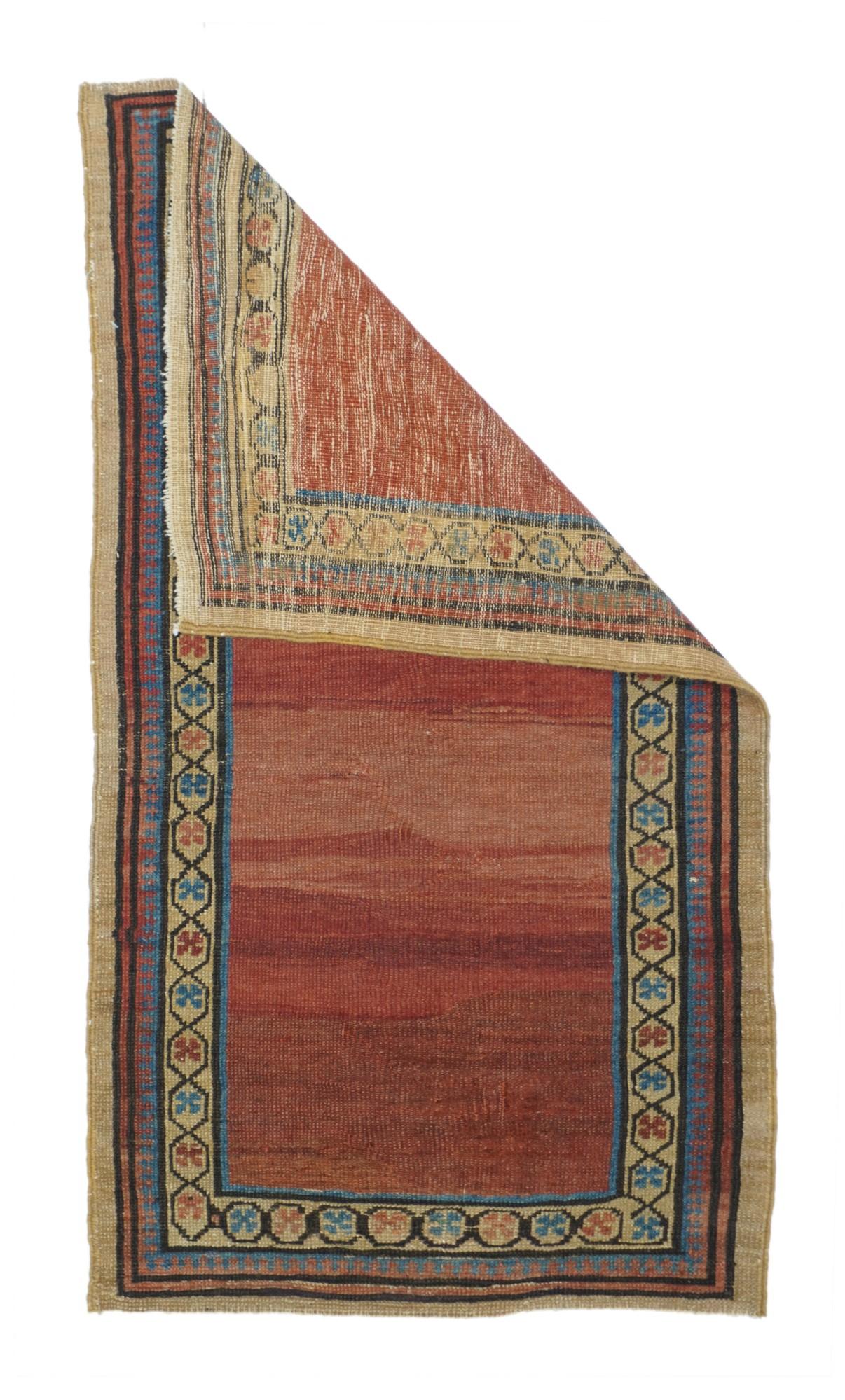 Antique Bakhshayesh rug 2'4'' x 4'4''.