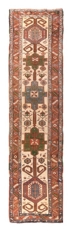 Antique Bakhshayesh Rug 3'4'' x 14'0''