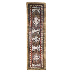 Antiker Bakshayesh-Läufer 3'8'' x 13'7''