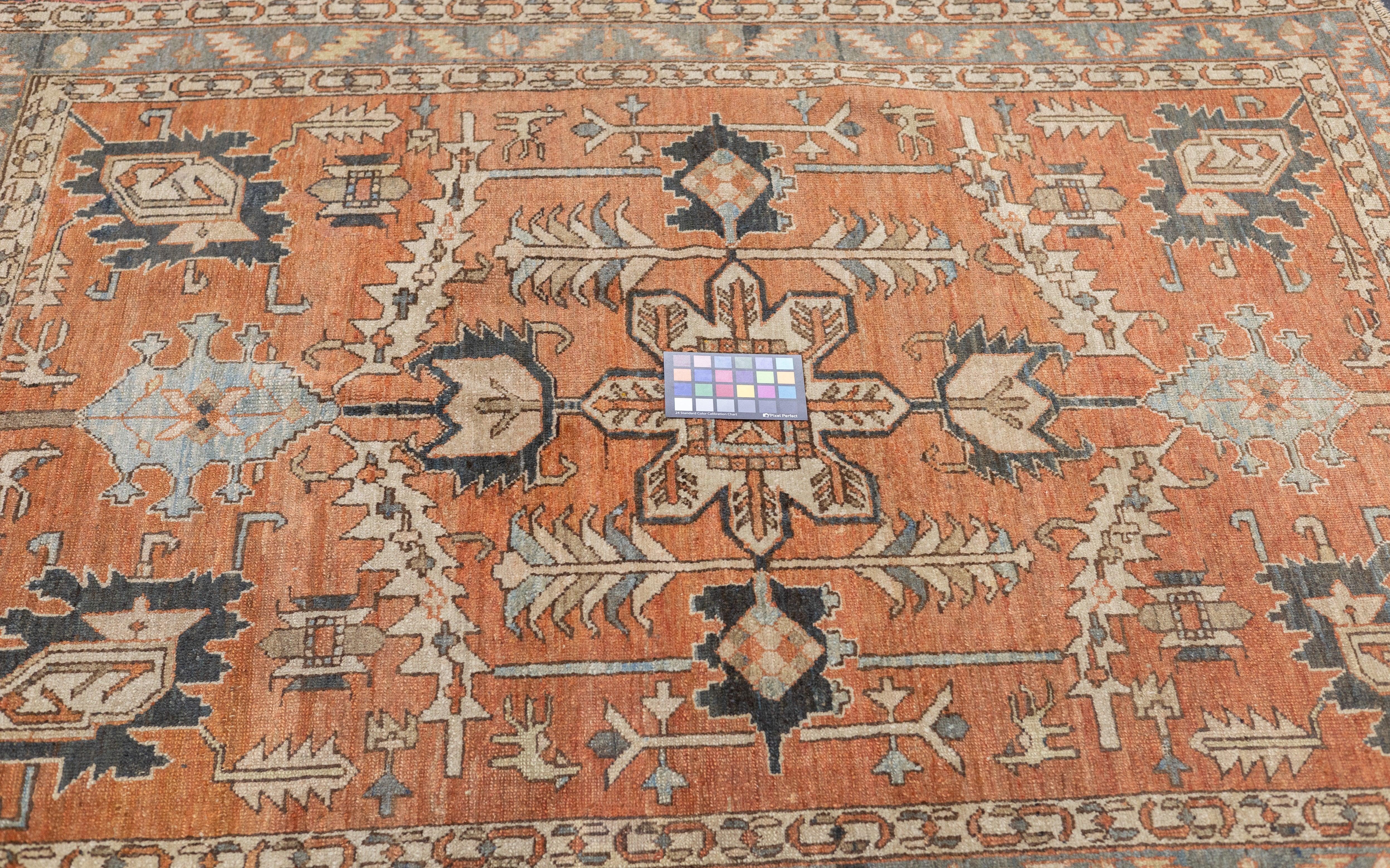 Antique Bakhshayesh Rug 5' x 6'4'' For Sale 1