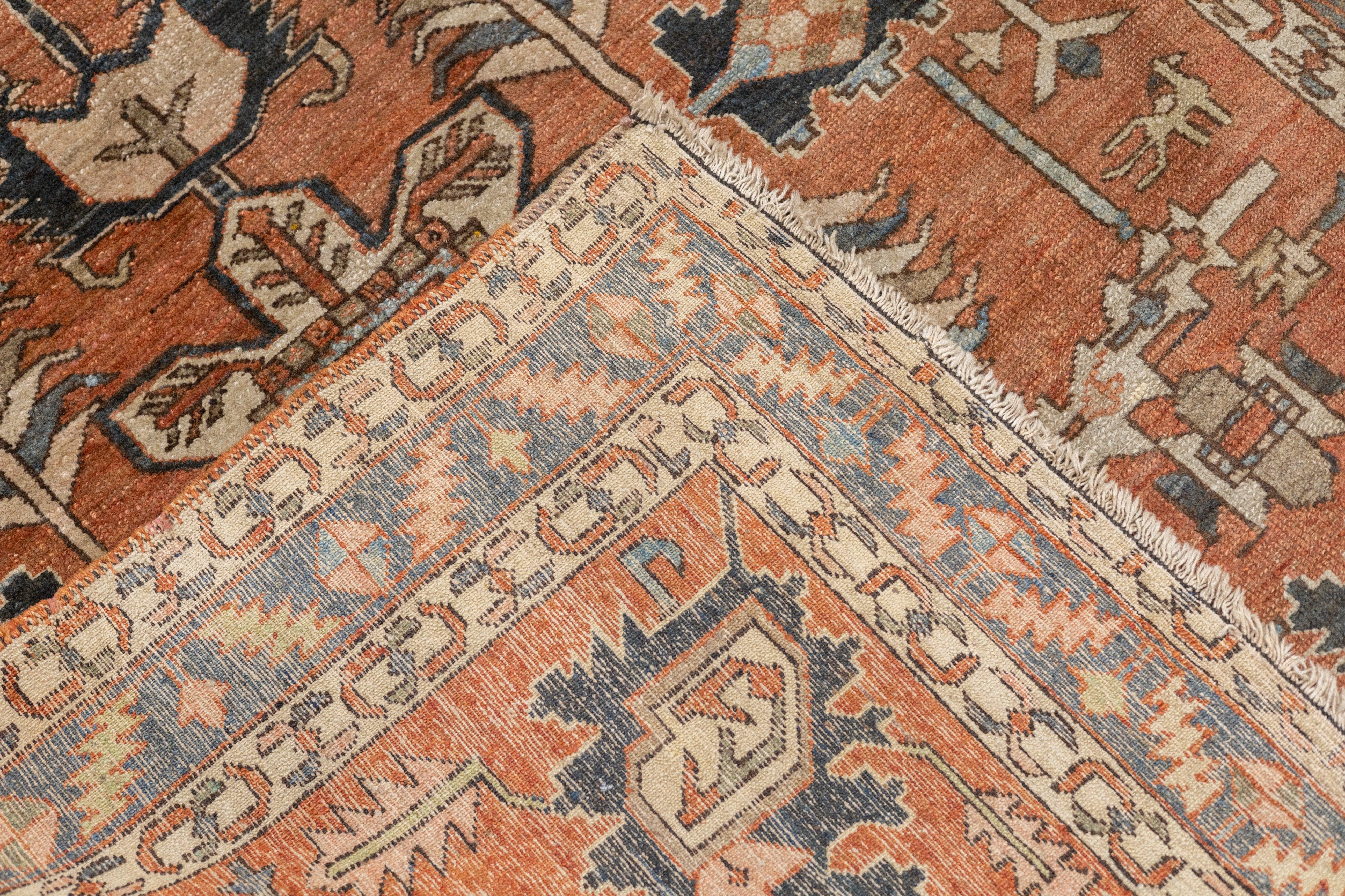 Antique Bakhshayesh Rug 5' x 6'4'' For Sale 2
