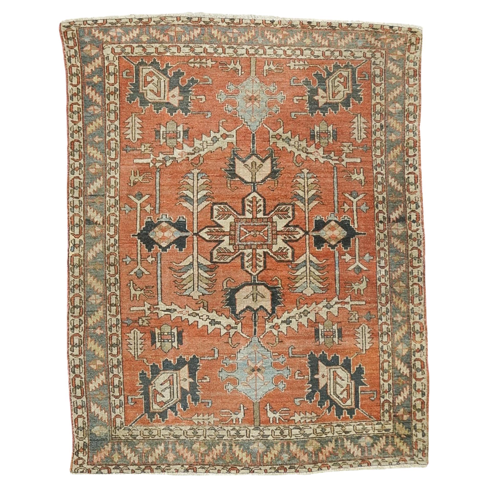 Alfombra antigua Bakhshayesh 5' x 6'4''