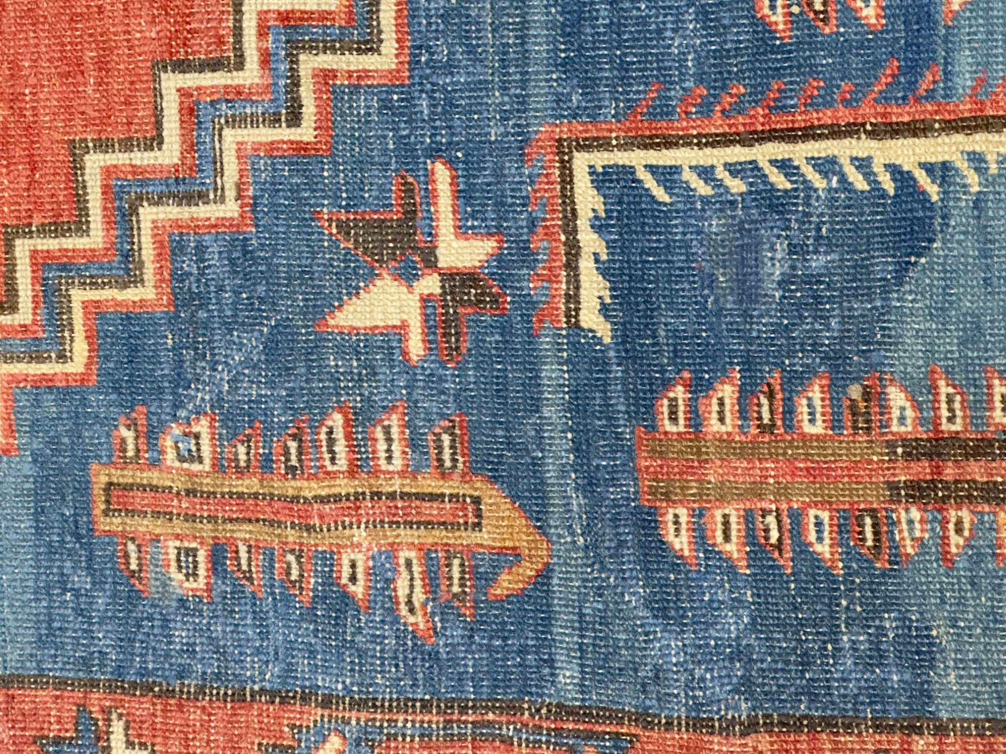 19th Century Antique Bakhshayesh Rug 6'0