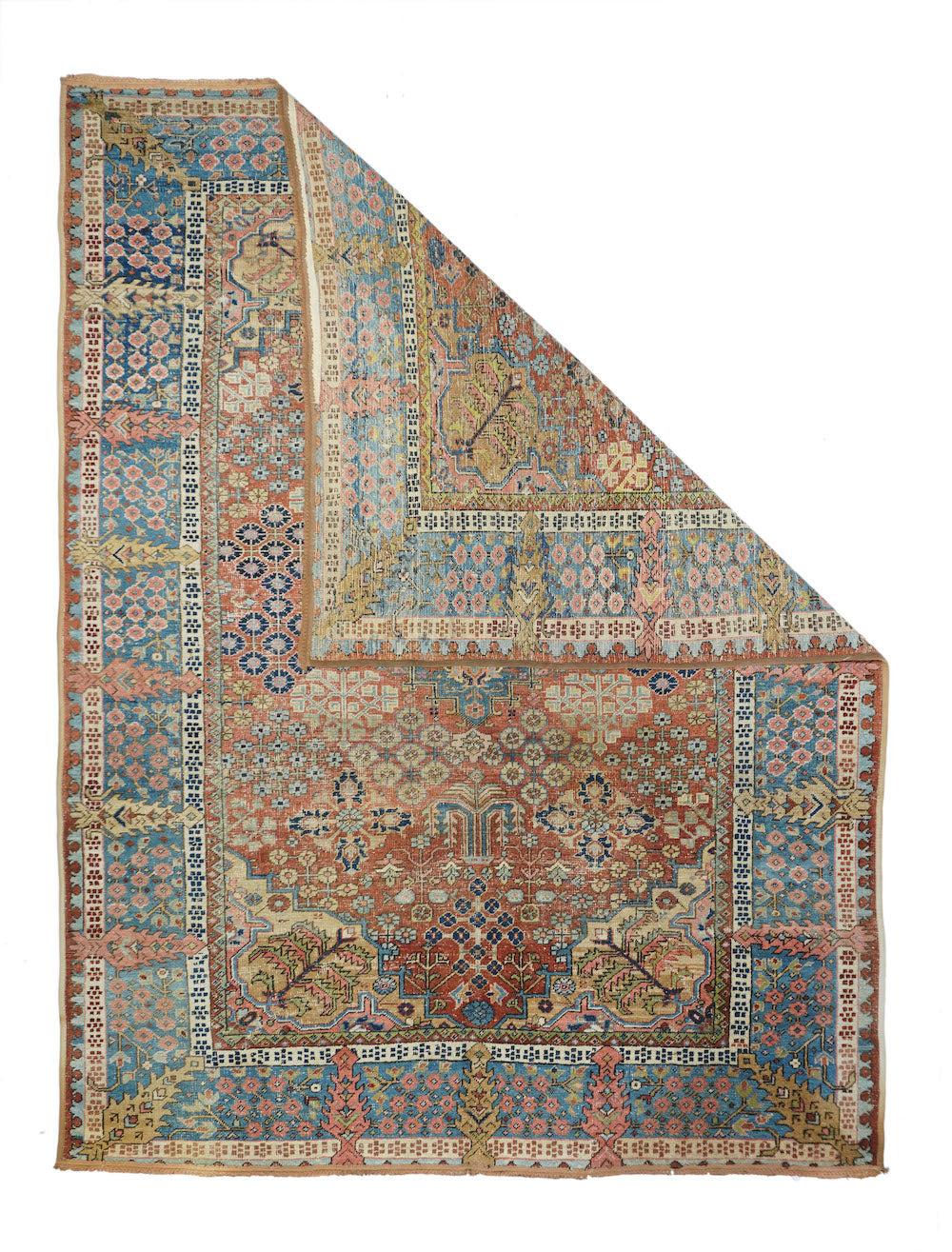 Persian Antique Bakhshayesh Rug 7'6'' x 9'10'' For Sale