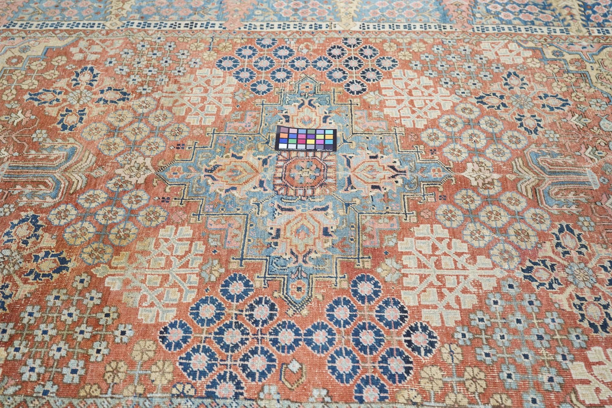Wool Antique Bakhshayesh Rug 7'6'' x 9'10'' For Sale