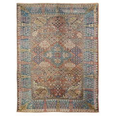Alfombra antigua Bakhshayesh 7'6'' x 9'10''