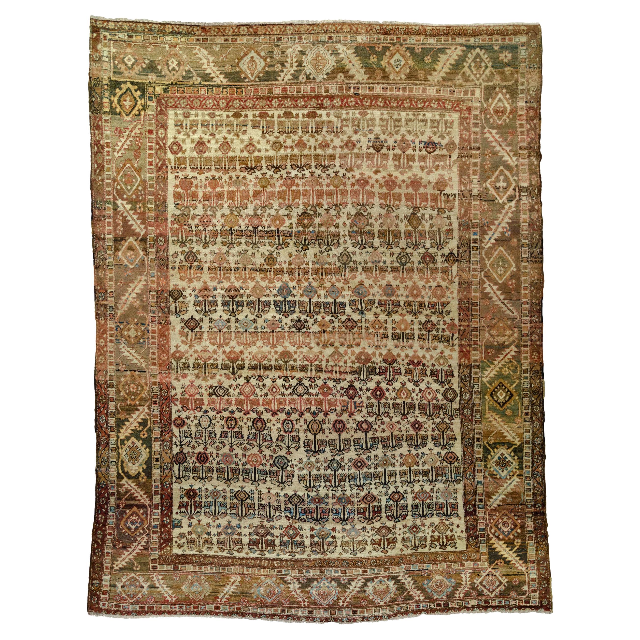 Antiker Bakhshaysh-Teppich 349x268cm