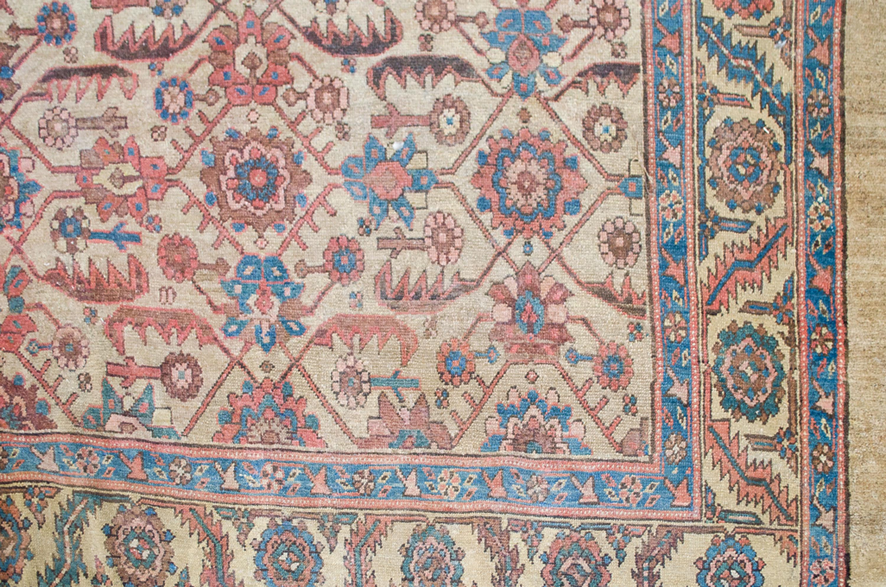 Antiker Bakhshaysh-Teppich 352x300cm im Angebot 2